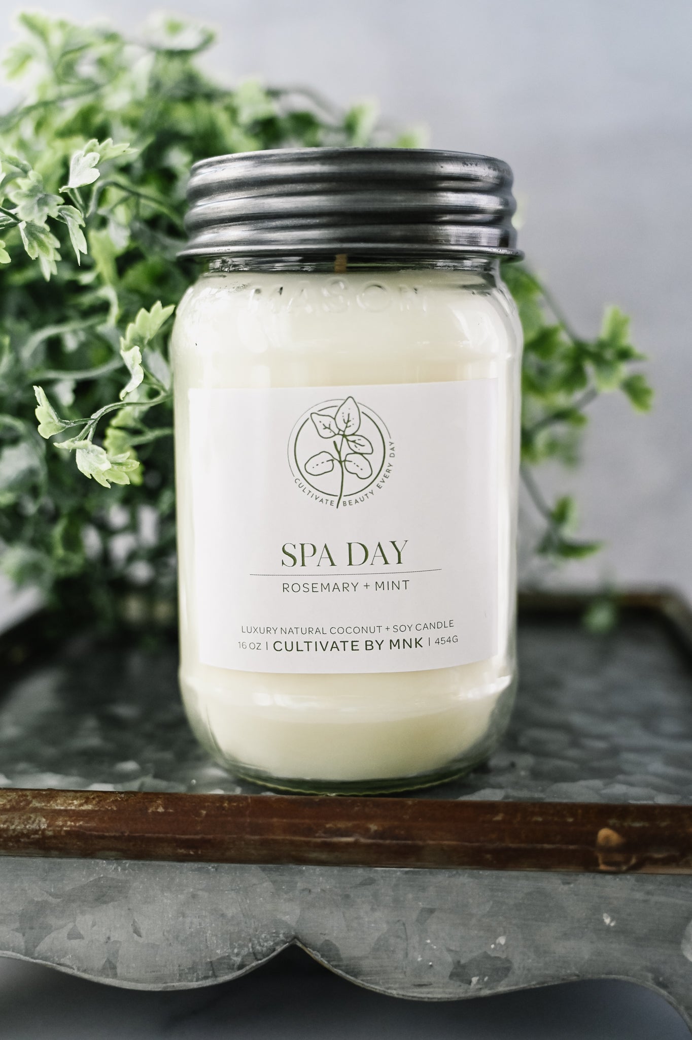 Farmhouse Mason Jar Candles