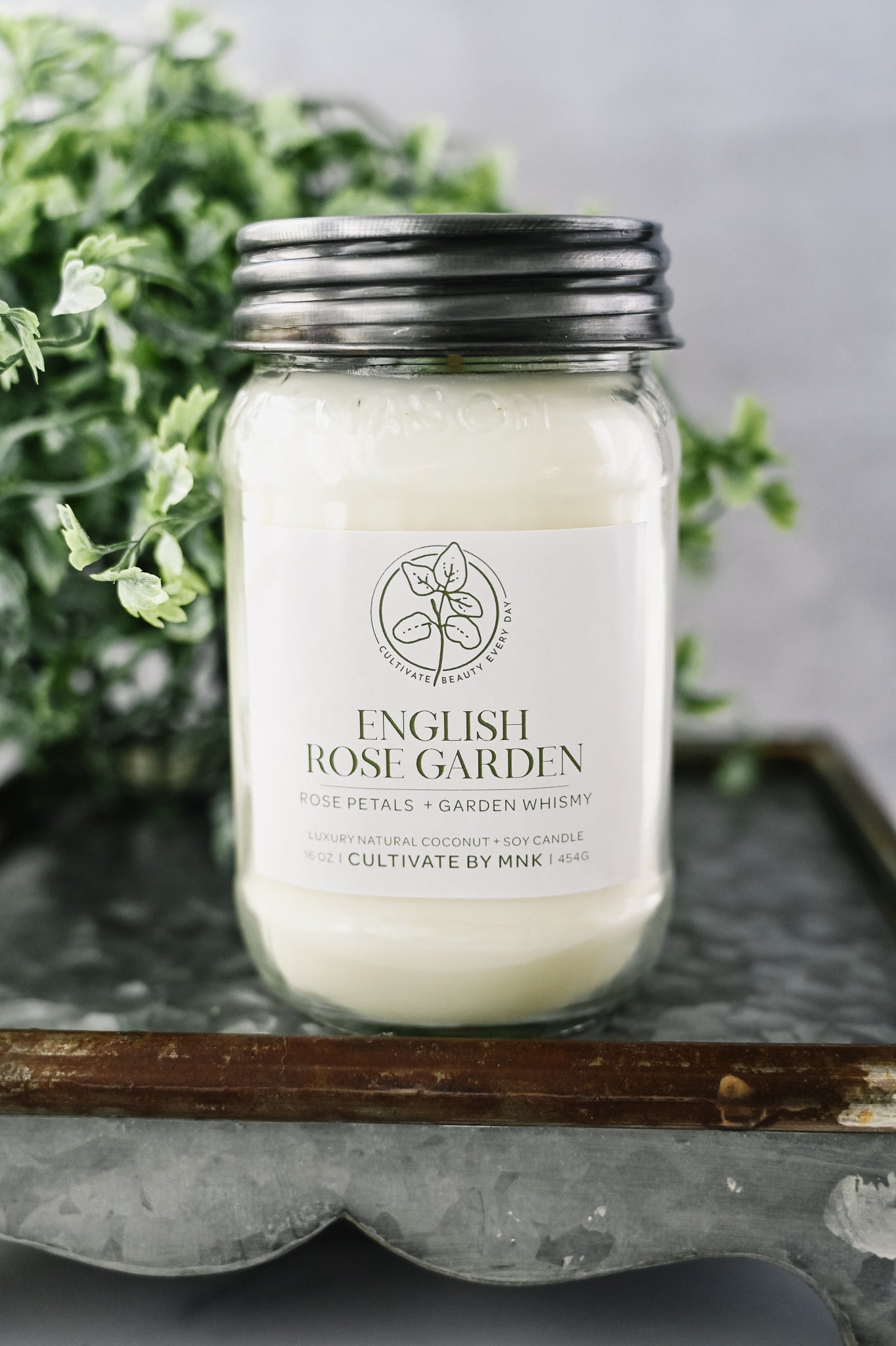 Farmhouse Mason Jar Candles