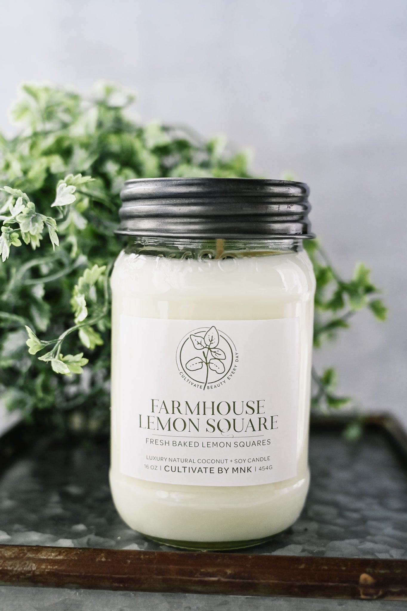 Farmhouse Mason Jar Candles