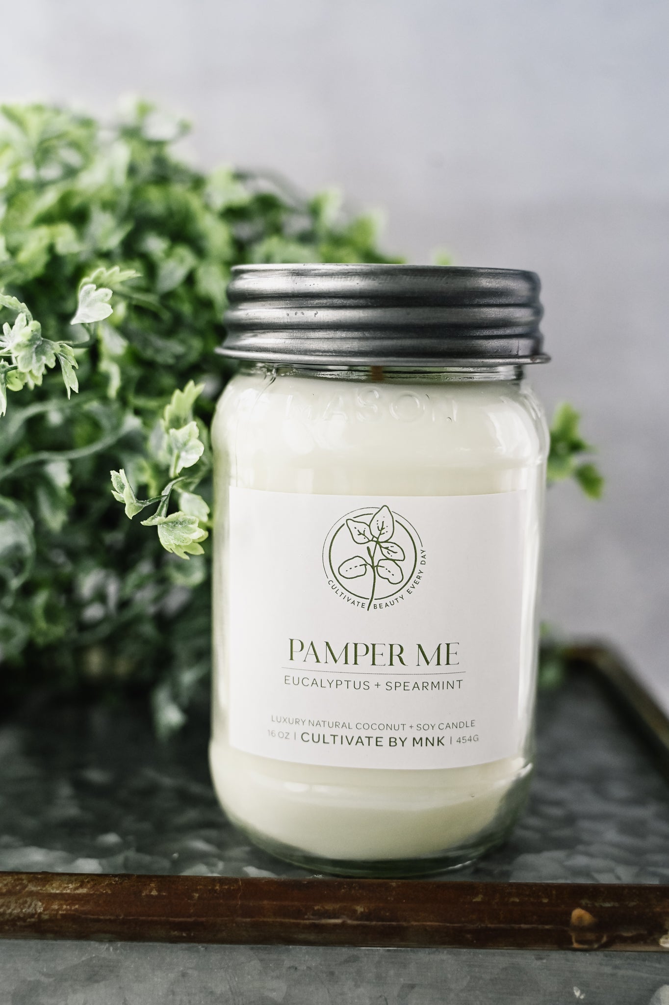 Farmhouse Mason Jar Candles