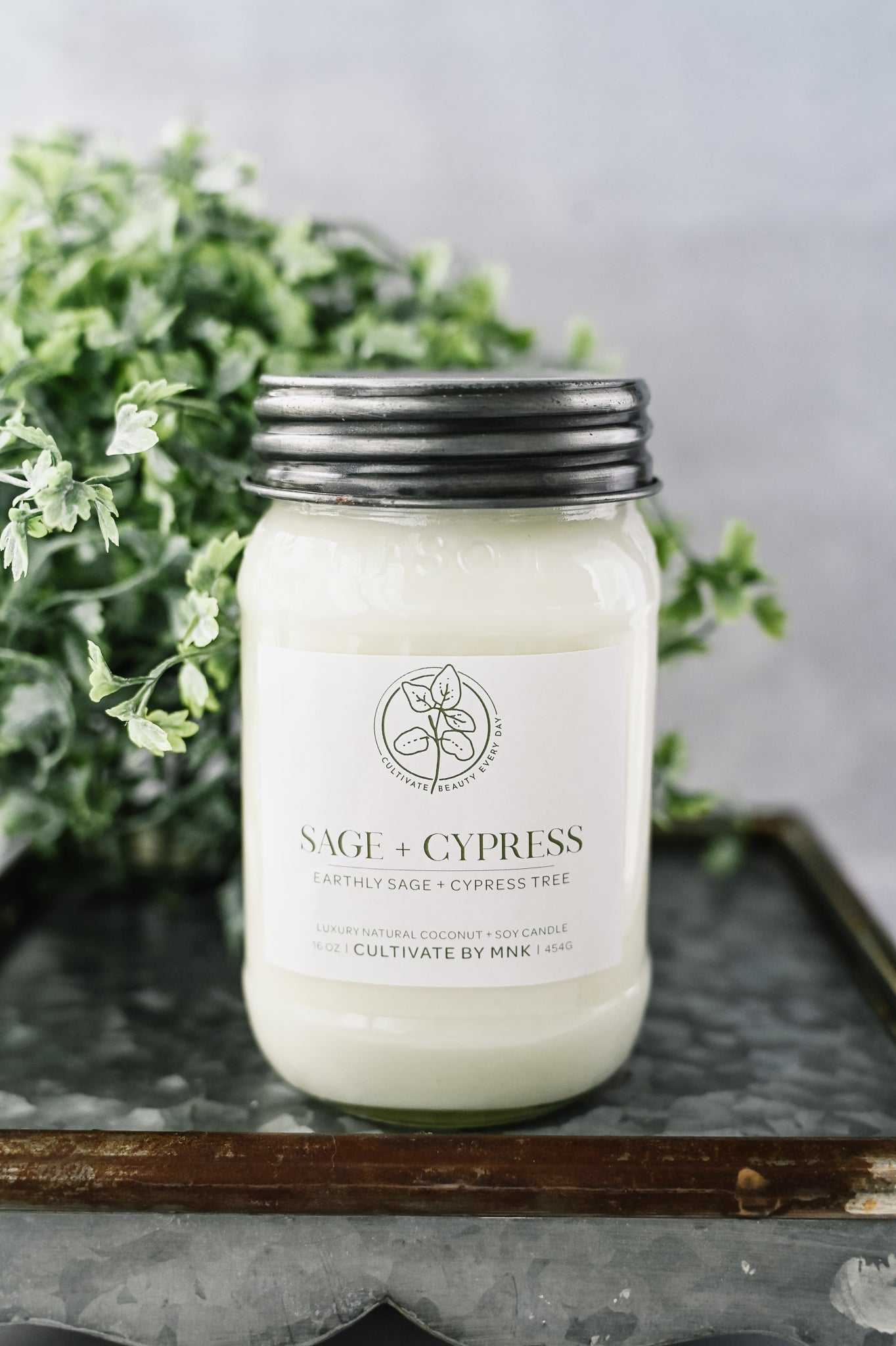 Farmhouse Mason Jar Candles
