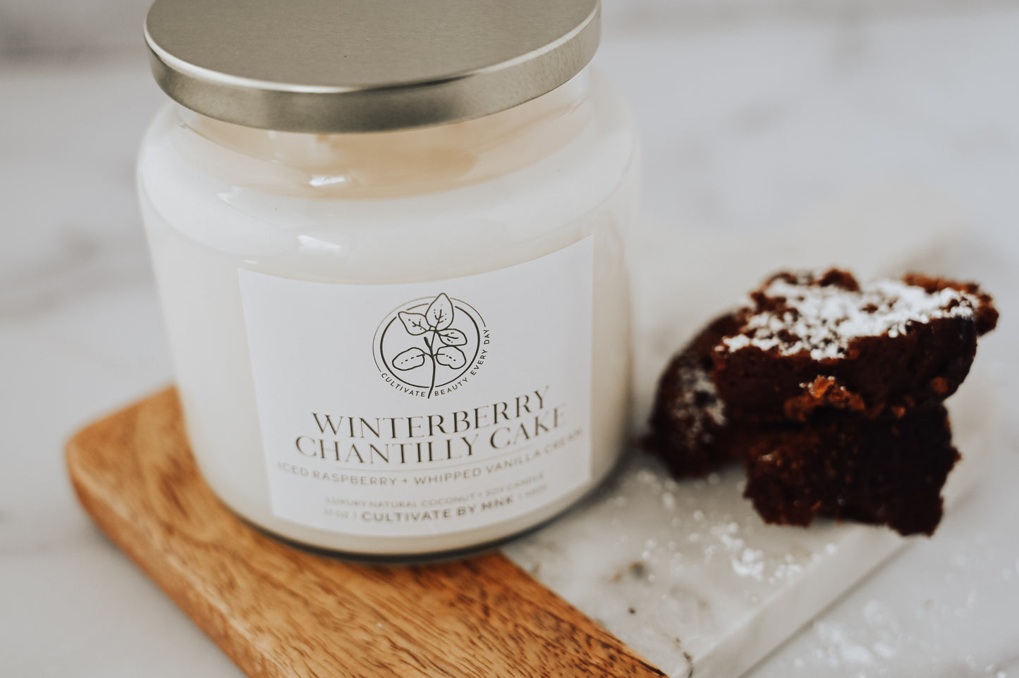 Winterberry Chantilly Cake